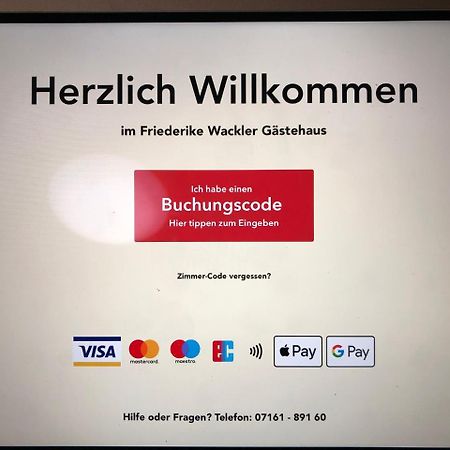 Friederike Wackler Gaestehaus 格平根 外观 照片